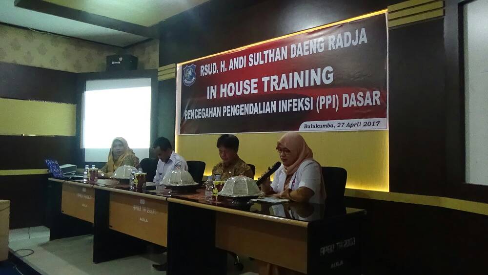 Cegah Infeksi, RSUD Gelar In House Training PPI Dasar