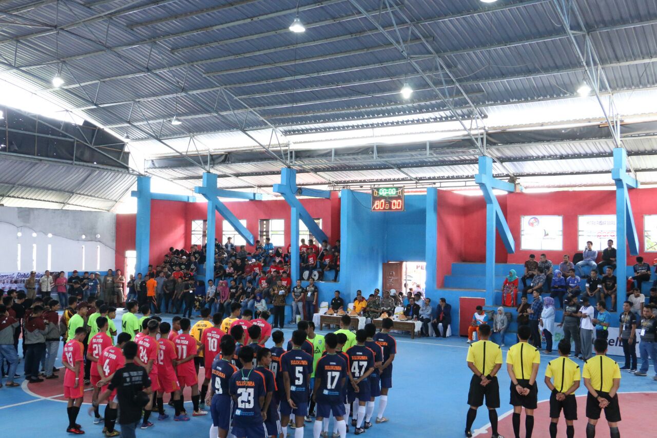 Bupati Buka Pra-Porda Futsal Wilayah III