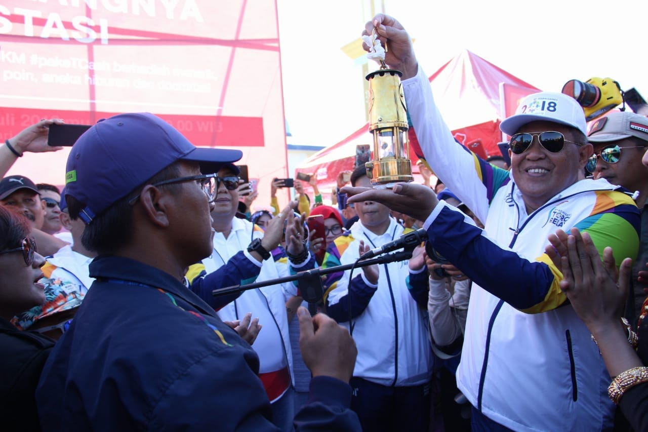 Torch Relay Api Asian Games Sukses di Bulukumba