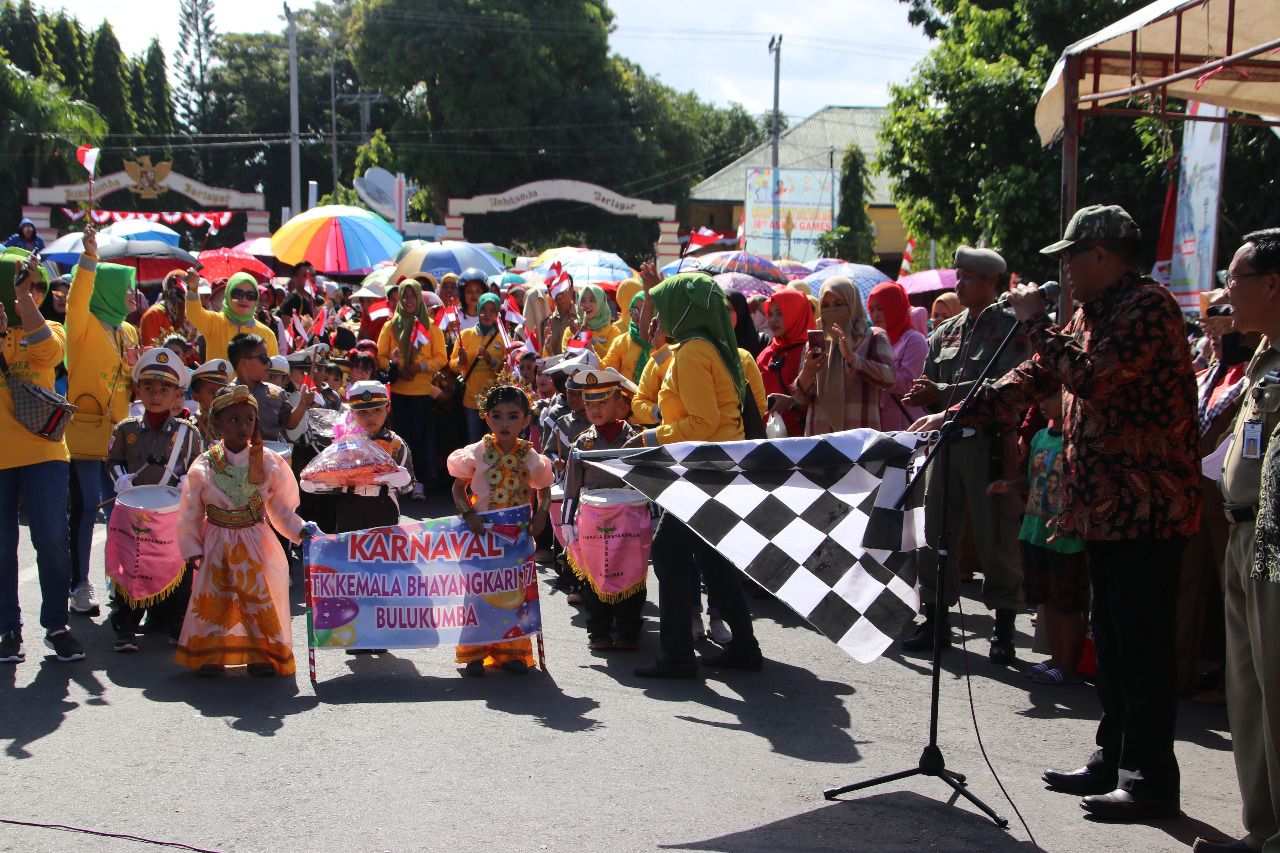 Karnaval TK Berlangsung Semarak