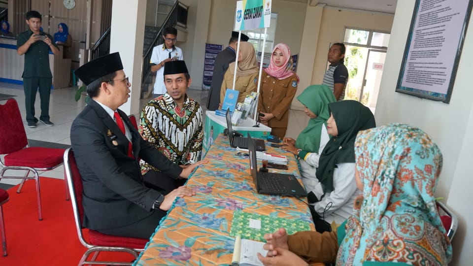 Baznas Buka Gerai Zakat di Kantor Bupati Bulukumba