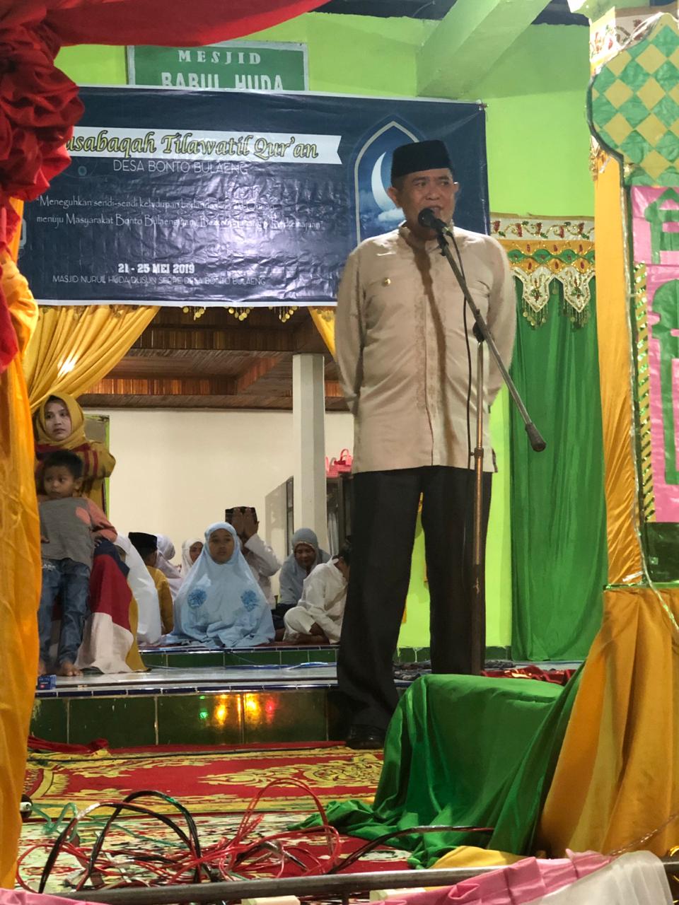 Bupati Hadiri Buka Puasa Warga Sekaligus Tutup MTQ