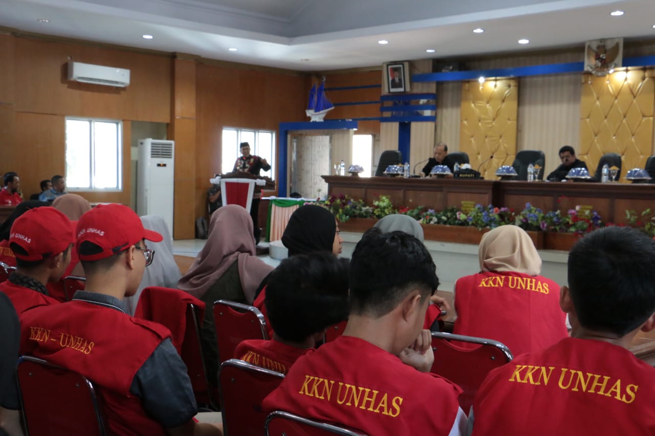 Bupati Bulukumba Terima 375 Mahasiswa Peserta KKN Unhas