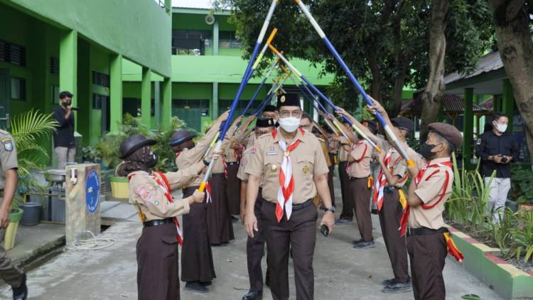 Wabup Edy Manaf Canangkan Uniform Pramuka Lengkap di Tanggal Cantik