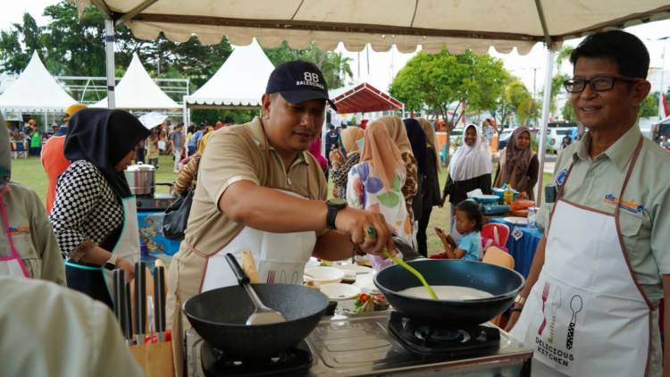 Jelang Hari Jadi Bulukumba, Para Kadis Ikut Lomba Memasak