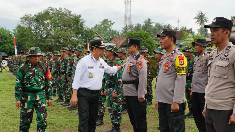 TMMD 117 Bulukumba Buka Akses Jalan Lemo-Lemo Tembus Bara