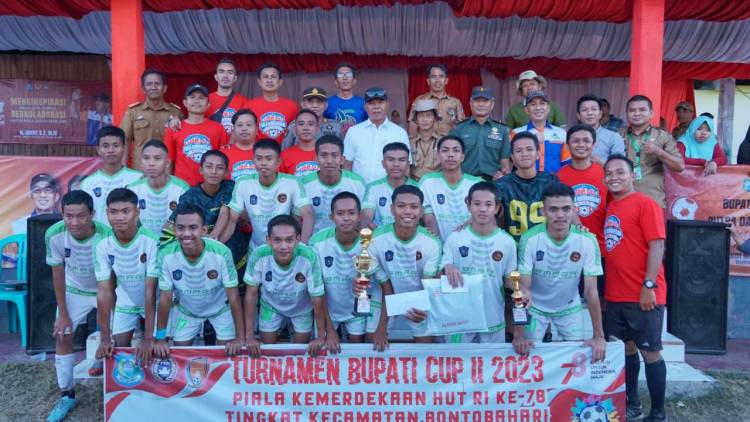 Bupati Andi Utta Tutup Bupati Cup II Zona Bonto Bahari