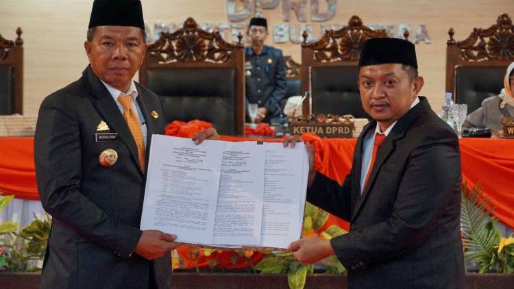 Bupati dan Ketua DPRD Setujui Nota Kesepahaman KUA PPAS 2024