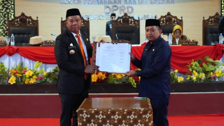 Bupati-Ketua DPRD Tandatangani Kesepakatan Bersama APBD Perubahan 2023