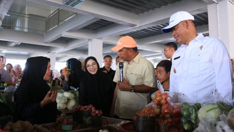 Pj Gubernur Prof Fadjry Djufry Tinjau Pasar Sentral Bulukumba, Revitalisasi Dorong Pertumbuhan Ekonomi Daerah