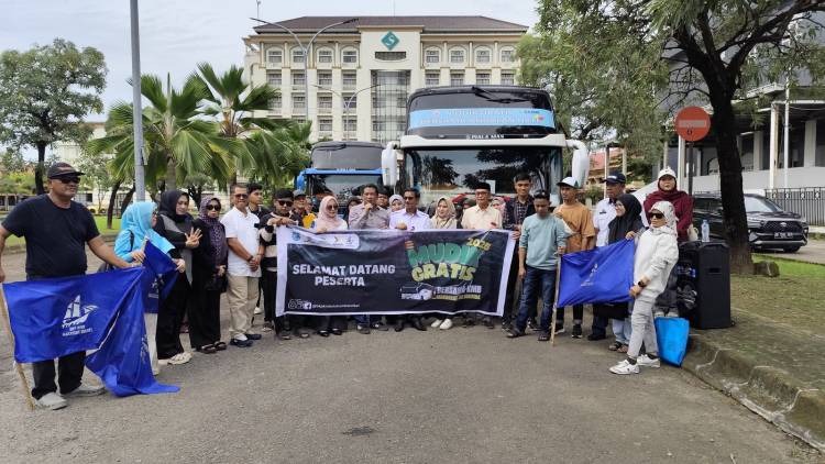 Peserta Mudik Gratis BKP KM Bulukumba Sulsel Gelombang Pertama Resmi Dilepas
