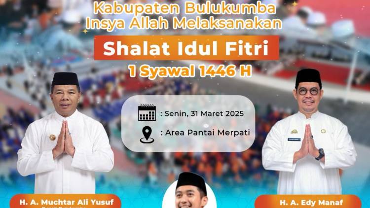 Pertama Kalinya, Shalat Idul Fitri Akan Dilaksanakan di Pantai Merpati
