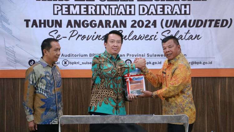 Pemkab Bulukumba Serahkan Laporan Keuangan 2024 ke BPK Sulsel