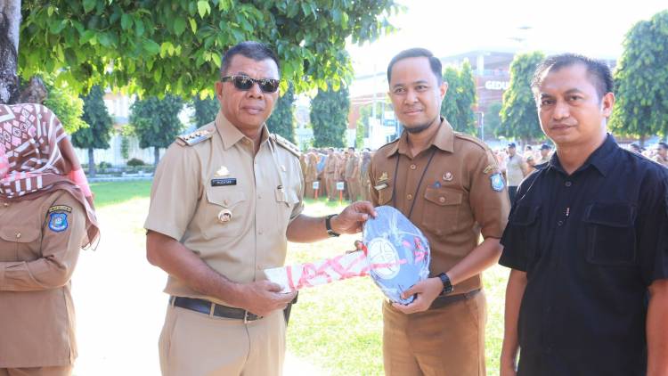 Bupati Andi Utta Serahkan Mobil Ambulans RSUD H. Andi Makkarodda Tanete  