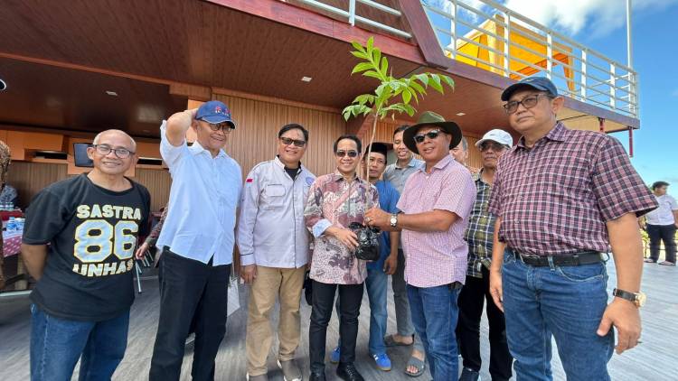 Kunjungi Amaly Farm Milik Andi Utta, Rektor Unhas: Luar Biasa, Ini Contoh Pertanian Modern