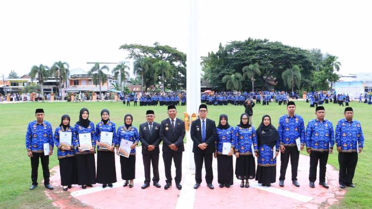 Hari Lahir Pancasila, Bupati Andi Utta Serahkan SK Pengangkatan CPNS dan PPPK
