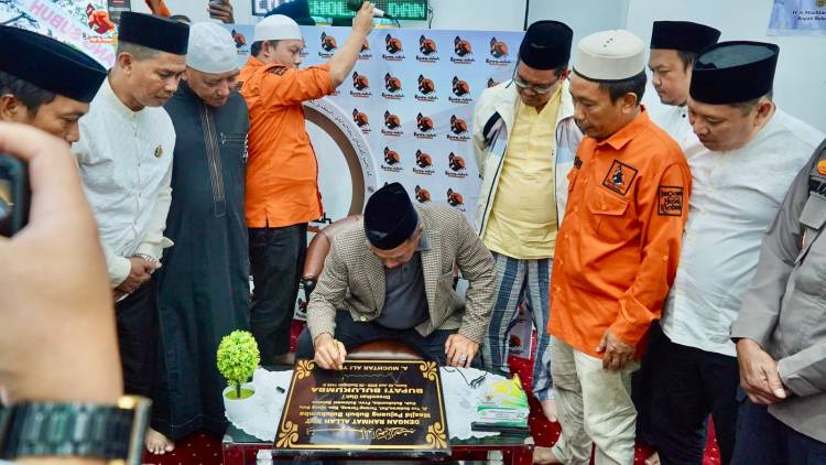 Dua Tahun Dikerja, Bupati Andi Utta Resmikan Masjid Pejuang Subuh