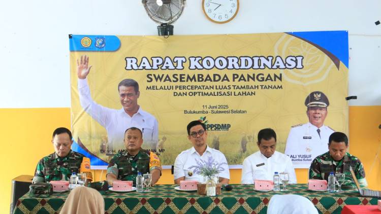 Rakor Swasembada Pangan, Wabup Edy Manaf Ungkap Dukungan Kementan