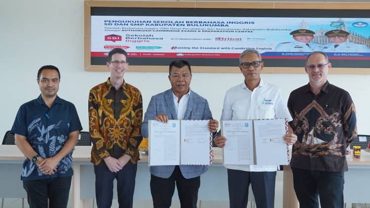 Kerjasama Briton, Bulukumba Luncurkan Program Sekolah Berbahasa Inggris