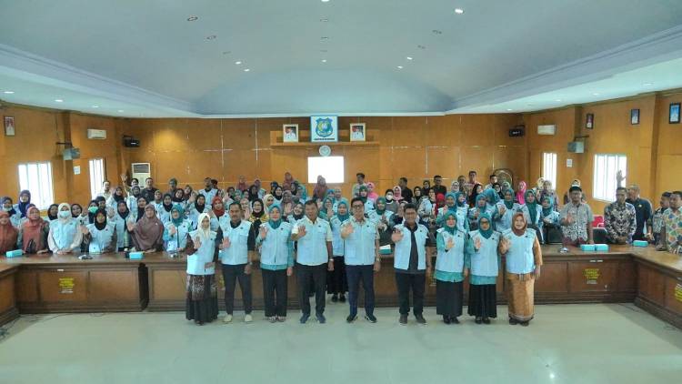 Bupati Andi Utta Minta Semua Elemen Dukung Aksi Setop Stunting di Desa Lokus