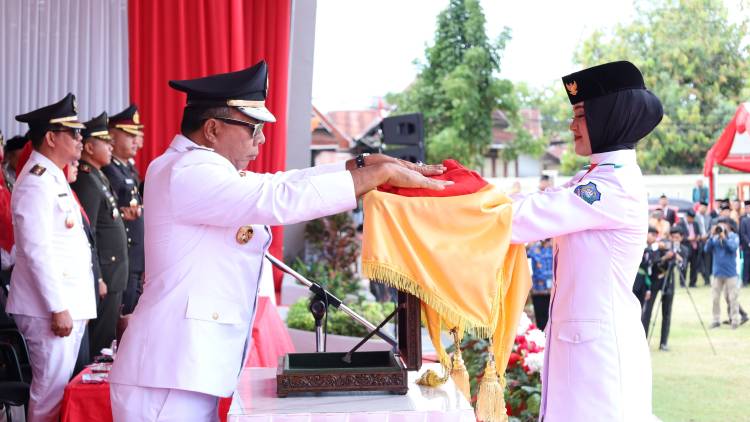 Upacara HUT RI ke 80, Paskibra Bulukumba Sukses Kibarkan Bendera Merah Putih