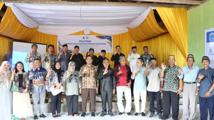 Desa Bonto Manai Sandang Gelar Desa Sadar HAM, Bulukumba Teguhkan Komitmen Pemajuan HAM