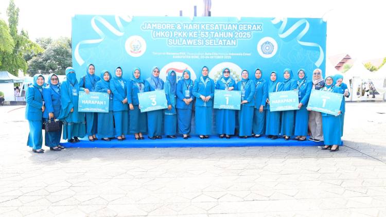 PKK Bulukumba Torehkan Lima Prestasi di Jambore dan HKG PKK Sulsel