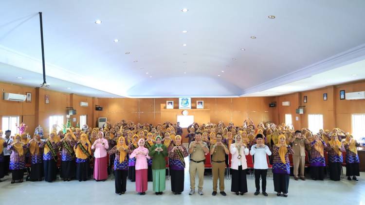 Herfida Muchtar Lantik 3 Bunda PAUD Kecamatan