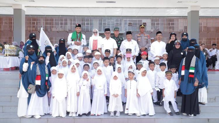 Wabup Edy Manaf Pimpin Upacara Hari Santri Nasional