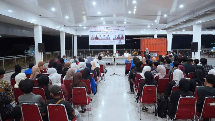 Bupati Andi Utta Rayakan Sumpah Pemuda Bareng Cipayung Plus di Gedung Pinisi Bulukumba