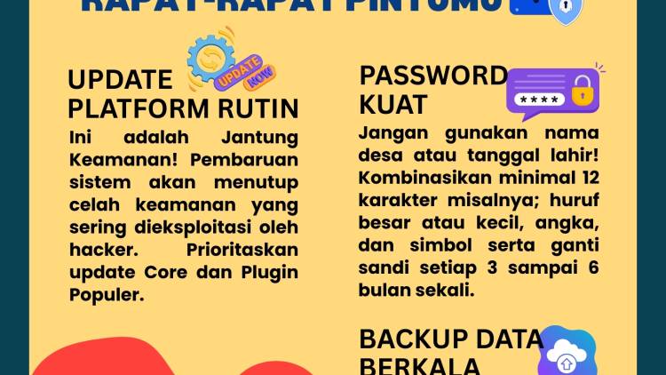 Tingkatkan Keamanan Website Desa Melalui Panduan "5 Detik Cinta" Bulukumba