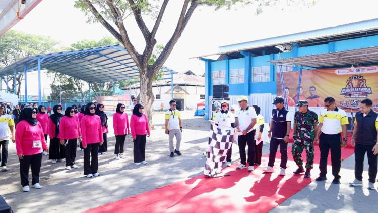 Buka Kejuaraan Tarkam, Bupati Andi Utta: Olahraga jadi Gaya Hidup