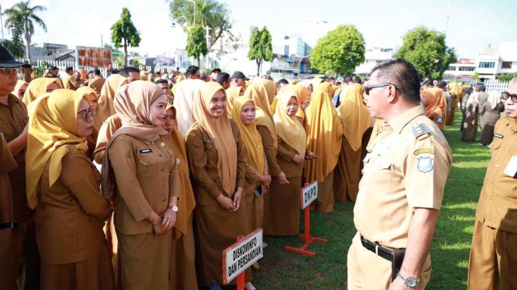 Hari Pertama Masuk Kantor, Bupati Andi Utta: Waktu Tidak Memberi Kesempatan untuk Mengulang, Tapi Kesempatan untuk Berubah