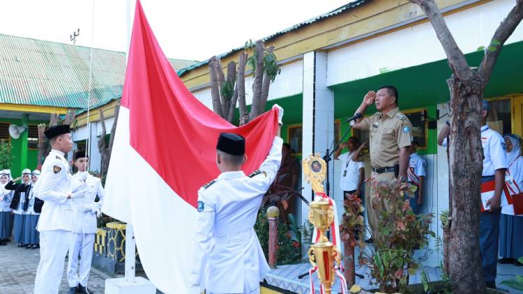 Bupati Andi Utta Ajak Wujudkan Sekolah Aman, Ramah Anak dan Bebas Perundungan di Hari Pertama Tahun Ajaran Baru
