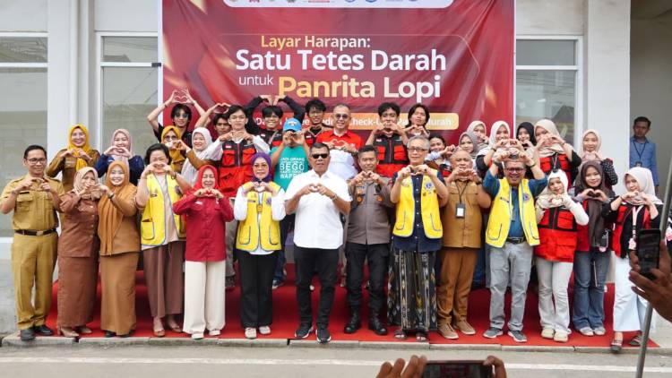 Kerjasama Lions Club Bulukumba, KKN Unhas Gelar Donor Darah di Pasar Sentral