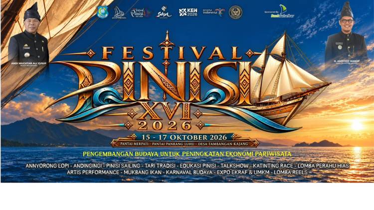 Festival Pinisi 2026 Siap Digelar, Angkat Budaya Maritim dan Dorong Ekonomi Pariwisata Bulukumba