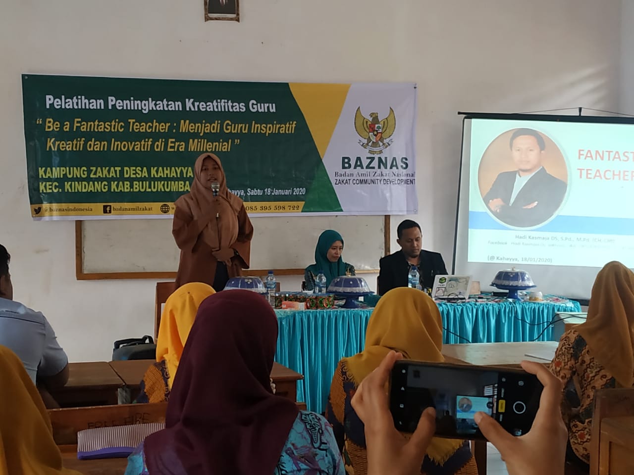 BAZNAS GELAR PELATIHAN GURU DI KAMPUNG ZAKAT KAHAYYA