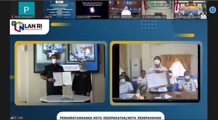Dorong Inovasi ASN, Pemkab Bulukumba Kerjasama LAN RI