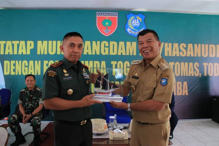 Kunker di Bulukumba,  Pangdam: Dari Dulu Andi Utta Terkenal, Dijuluki "Petarung"