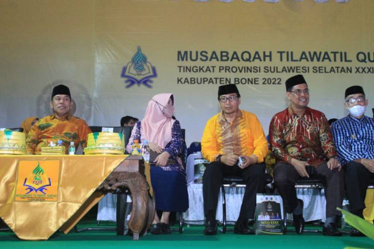 Wabup Edy Manaf Hadiri Pembukaan MTQ Sulsel ke XXXII