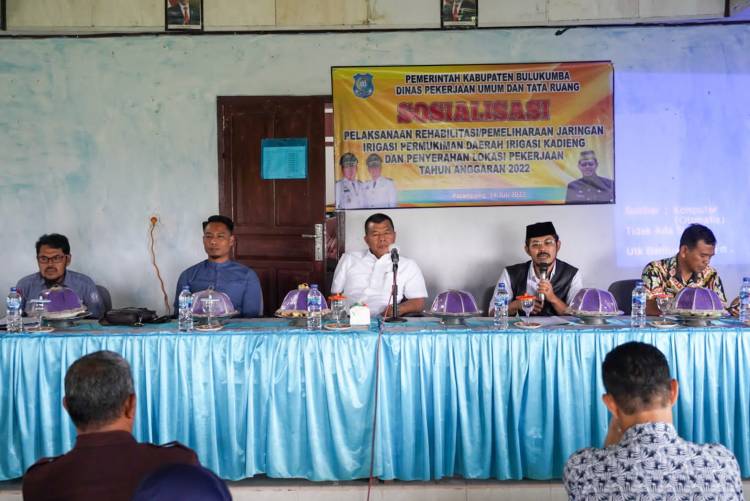 Sebelum Proyek Dikerja, PUTR Sosialisasikan ke Masyarakat Unit Tipikor Jadi Narasumber