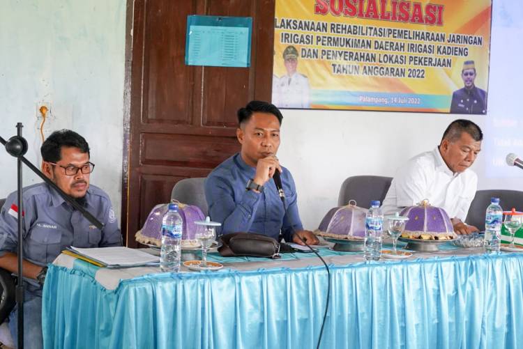 Sebelum Proyek Dikerja, PUTR Sosialisasikan ke Masyarakat Unit Tipikor Jadi Narasumber