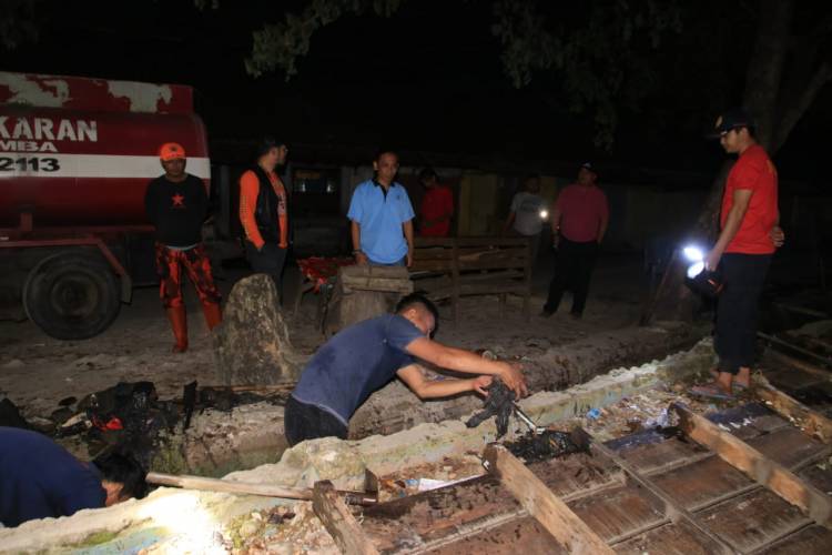 Jadi Lokus Penilaian Adipura, Tim Kendali Banjir Bulukumba Gerebek Pasar Sentral.