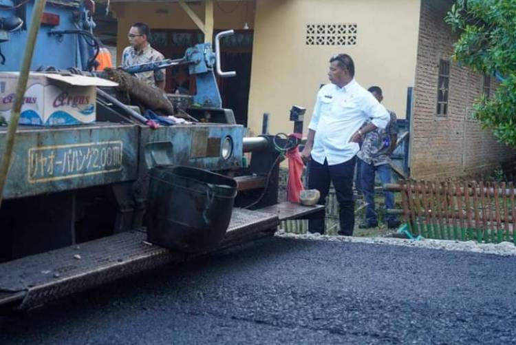 Dampang-Bontorita Mulai Mulus  Kades Asbar : 15 Tahun Kami Menunggu, Terima Kasih Pak Bupati