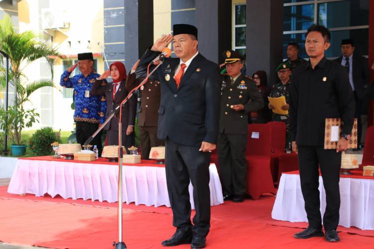 Bupati Andi Utta Pimpin Upacara Peringatan Hari Kesaktian Pancasila