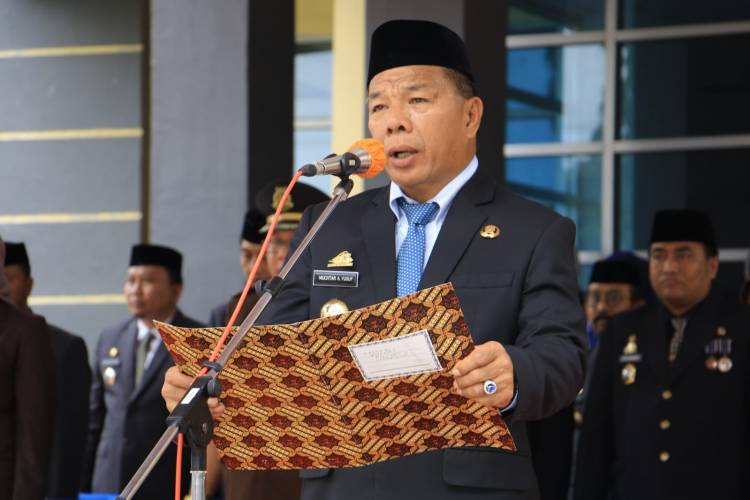 Andi Utta Pimpin Upacara Hari Sumpah Pemuda, Bacakan Sambutan Zainudin Amali