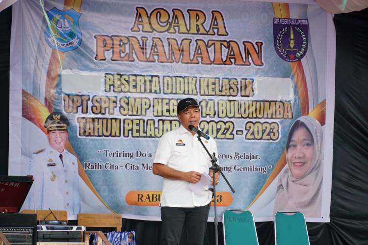 Hadiri Penamatan SMP 14 Bulukumba, Andi Utta Kenang Masa Sekolah hingga Maju Pilkada 