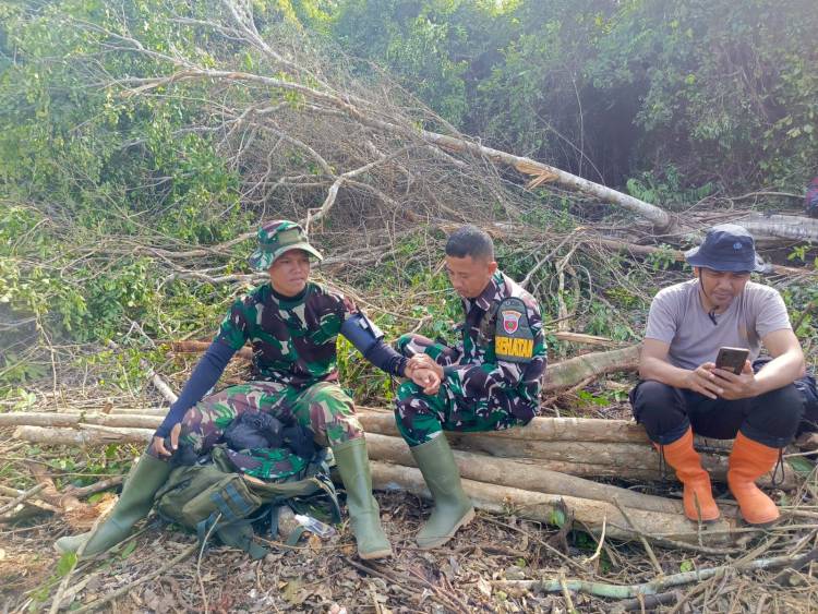 Pastikan Kondisi Sehat, Keslap Satgas TMMD Rutin Cek Kesehatan Prajurit