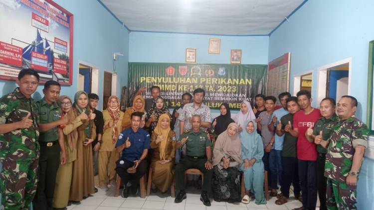 Satgas TMMD ke-117 Gelar Penyuluhan Perikanan