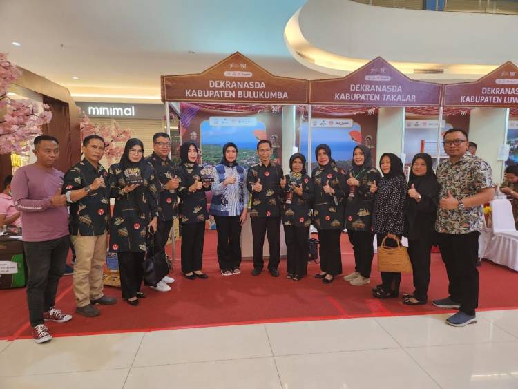 Dekranasda Bulukumba Borong Prestasi di Sulsel Craft Samarinda